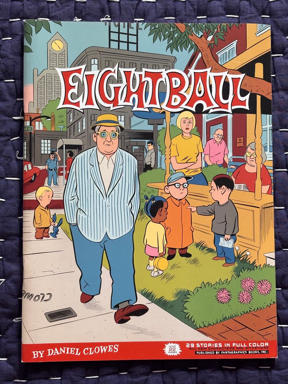 Eightball 22 Ice Haven Daniel Clowes Fantagraphics Comic 2001 2nd Printing